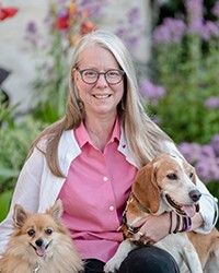 Ann Echols and friend - 2020