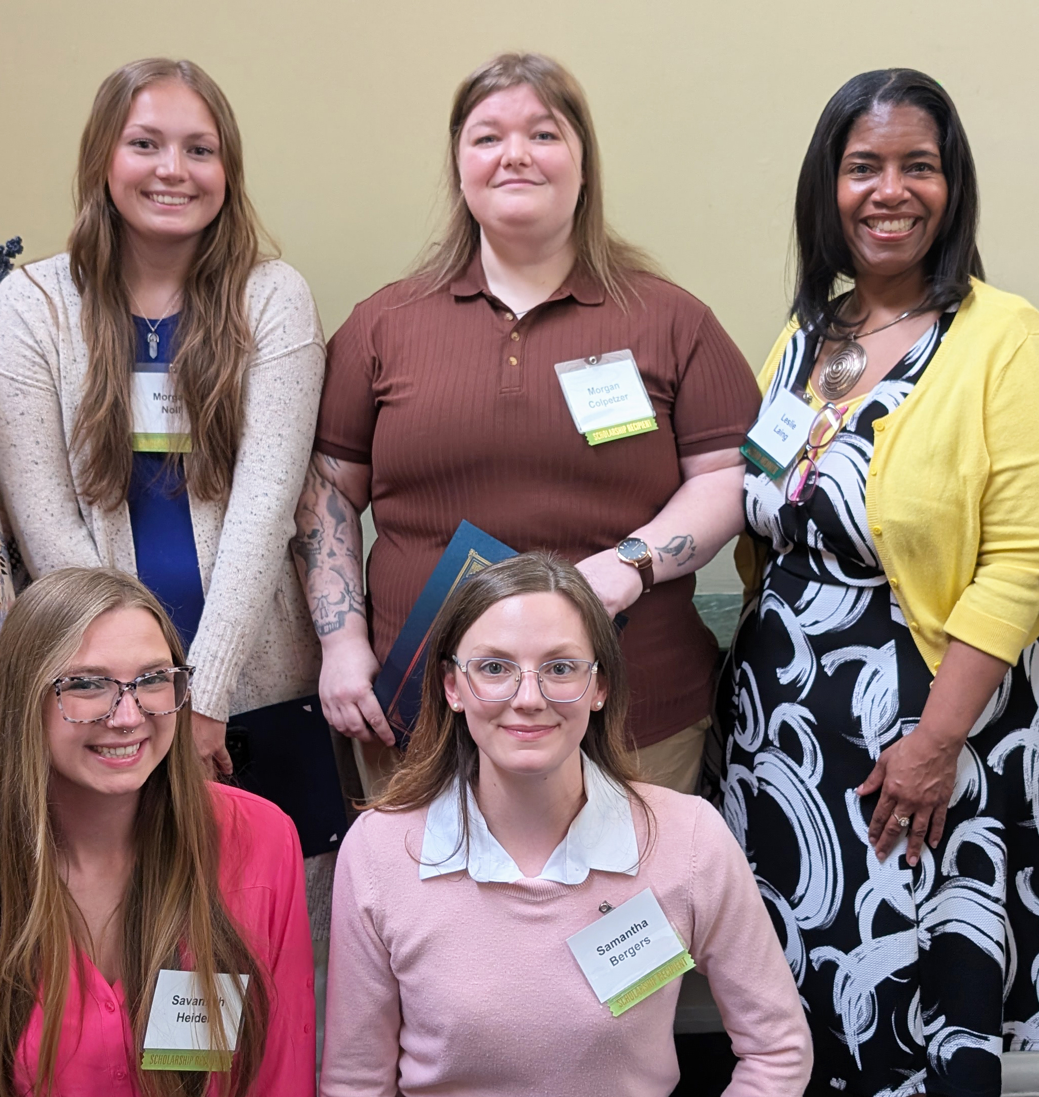 2025 scholarship recipients and scholarship chair